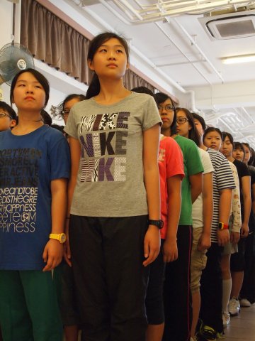 中三紀律領袖訓練